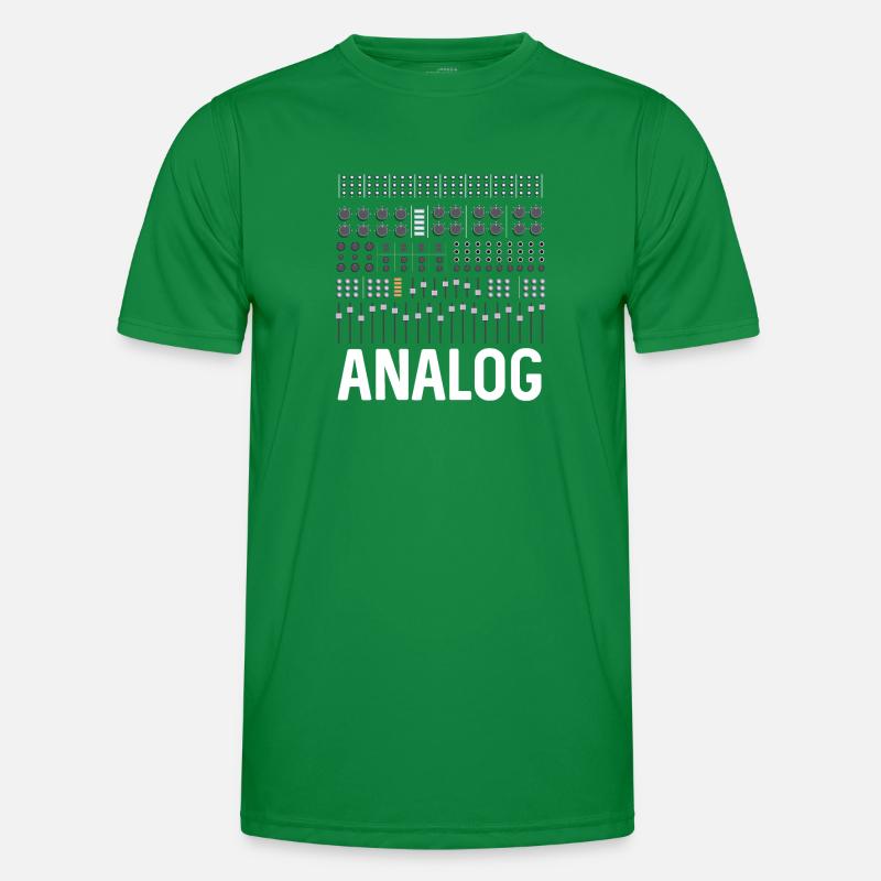 Analoger Synthesizer Männer Funktions-T-Shirt