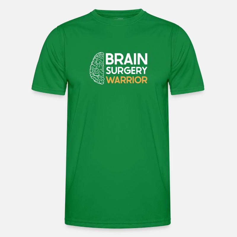 Brain Surgery Joke Brain Surgery Awareness Gift Männer Funktions-T-Shirt