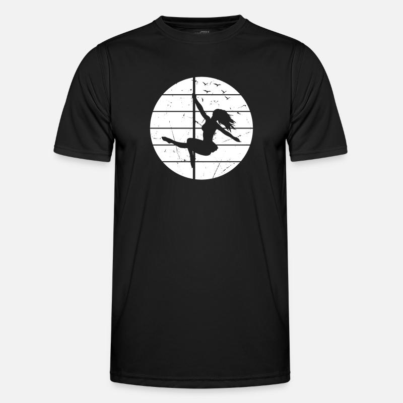 Pole Dance Girls Pole Dancing - Pole Dance - Männer Funktions-T-Shirt - Schwarz
