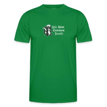 Stinktier Stinken Stinker Skunk Geschenk - Männer Funktions-T-Shirt - Kelly Green - Vorne - AI Model Male 178 dark (178cm)