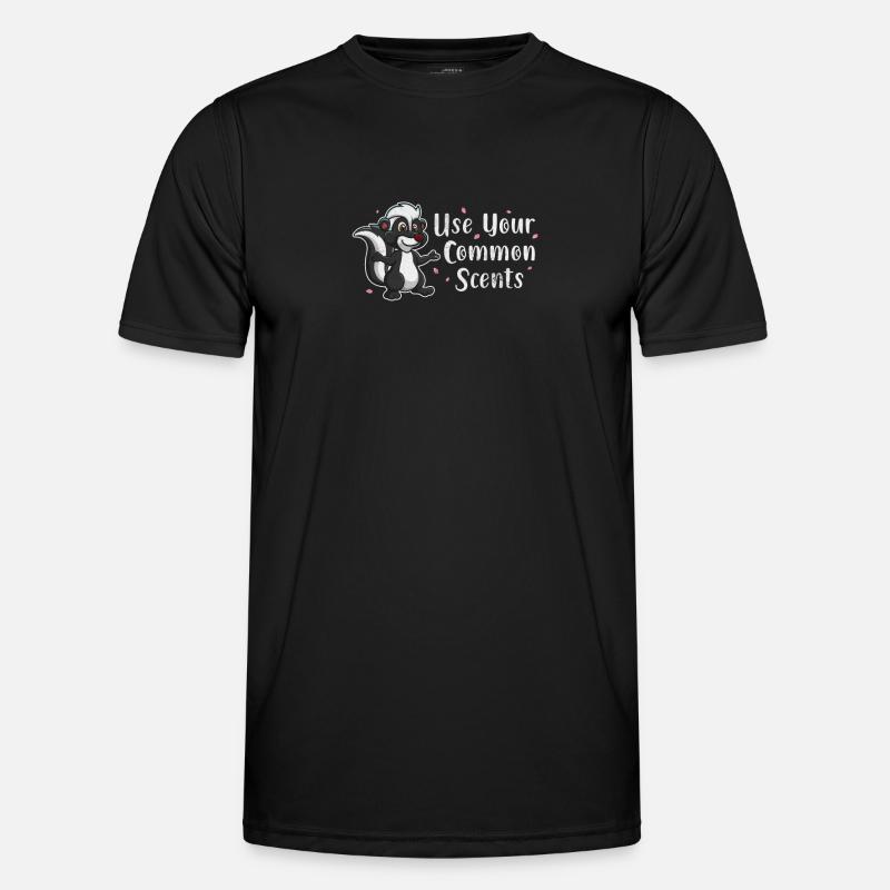 Skunk Stinker Stinker Skunk Gift - Men's Functional T-Shirt - black