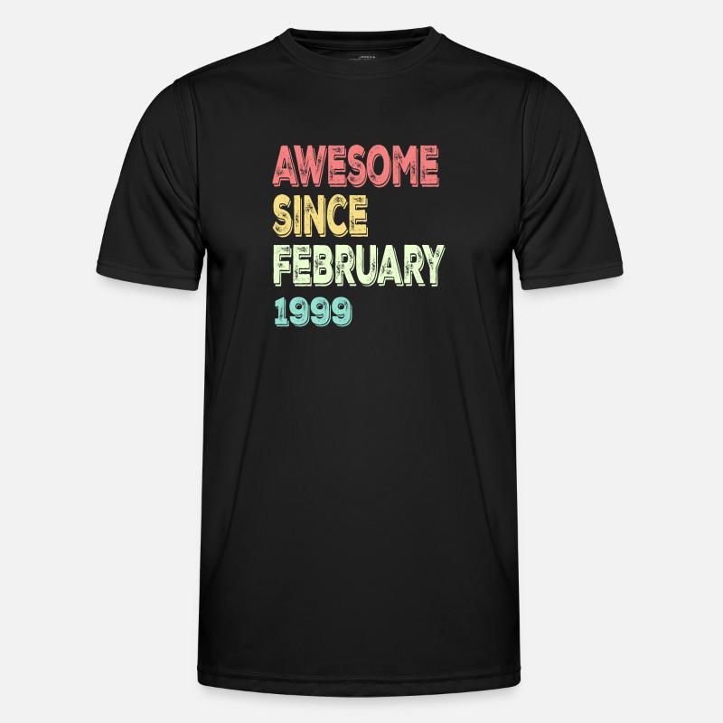 Awesome since March 1999 - Men's Functional T-Shirt - black