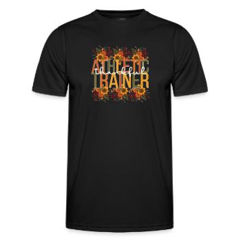 Certified Athletic Trainer Thanksgiving AT Gifts - Men's Functional T-Shirt - black - Front - AI Model Male 178 dark (178cm)
