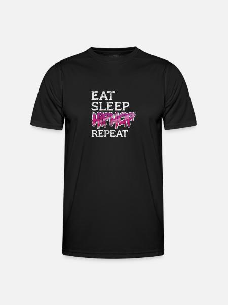 Hip Hop - Men's Functional T-Shirt - black