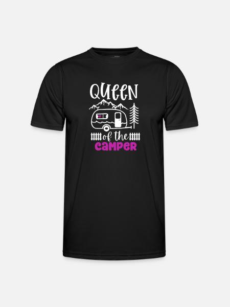Motorhome Qeen - Men's Functional T-Shirt - black