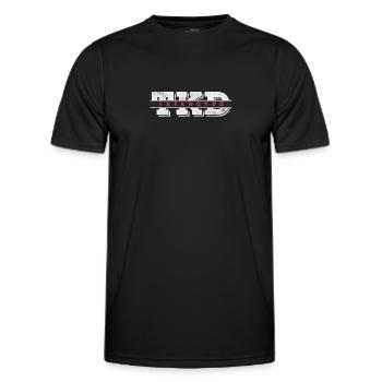 Taekwondo - Men's Functional T-Shirt - black - Front - AI Model Male 178 dark (178cm)
