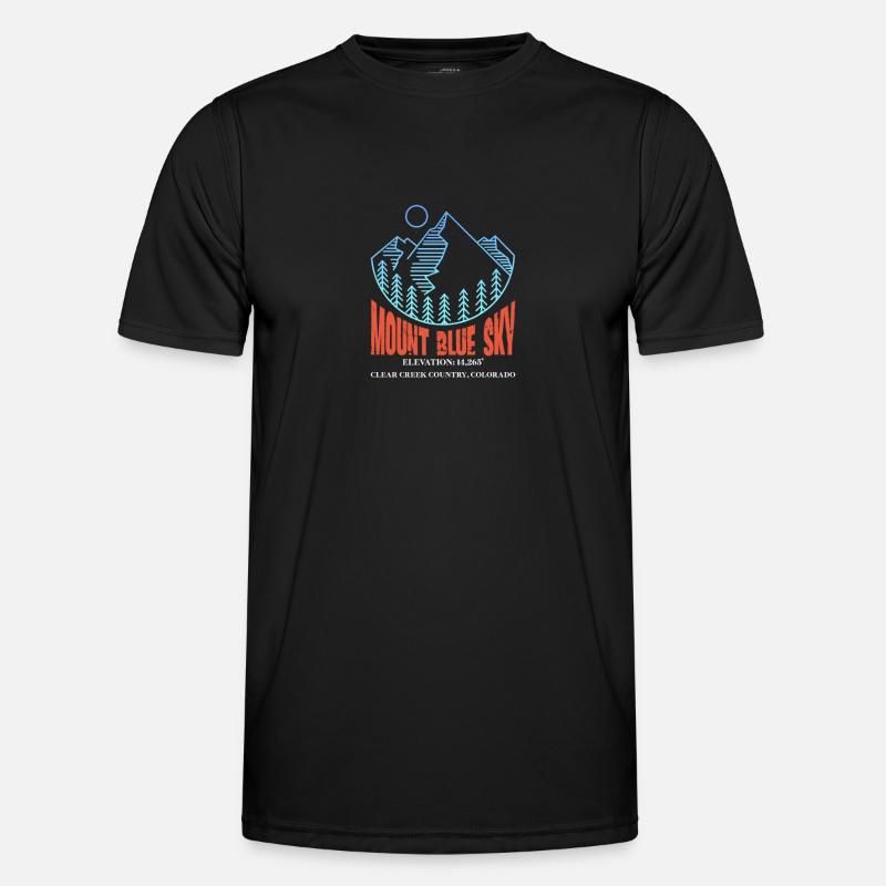 Mont Blue Sky T-shirt sport Homme
