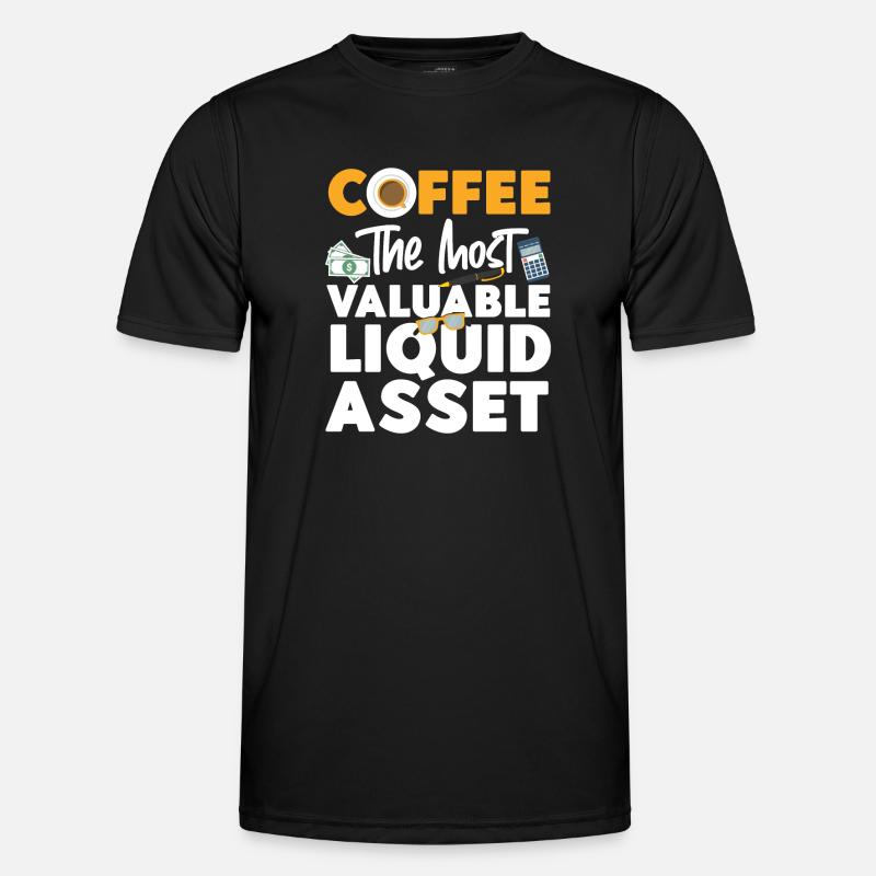 Comptable Comptable Comptable - T-shirt sport Homme - noir