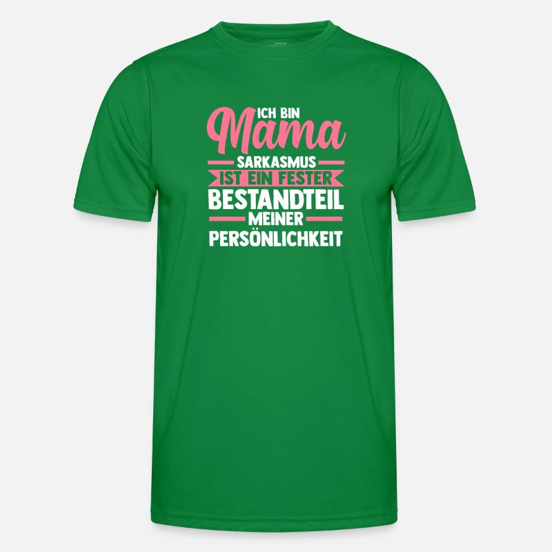 Mutter Mama Männer Funktions-T-Shirt