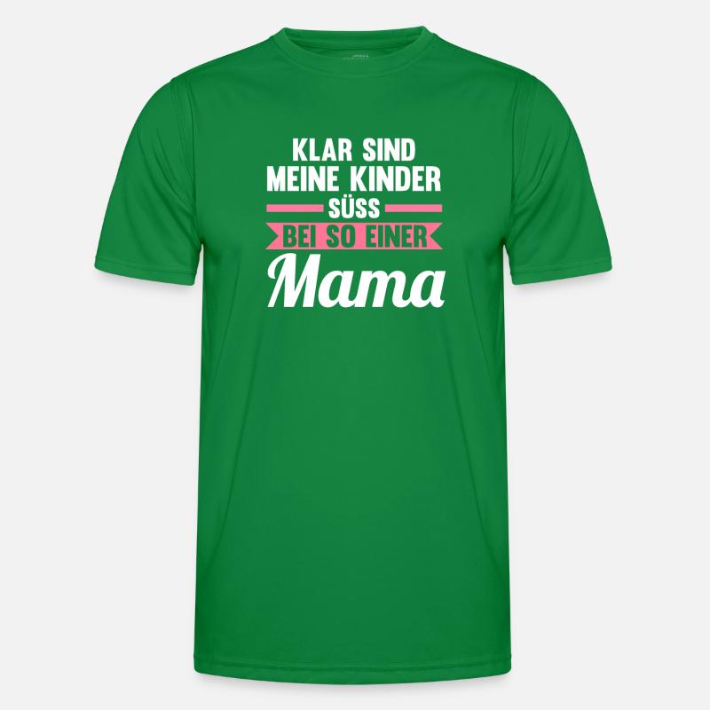 Mutter Mama Männer Funktions-T-Shirt