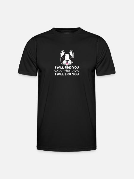 Boston Terrier - Men's Functional T-Shirt - black