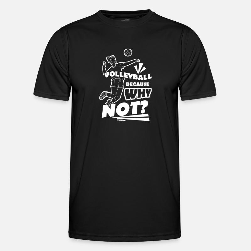 Volleyball - Men's Functional T-Shirt - black
