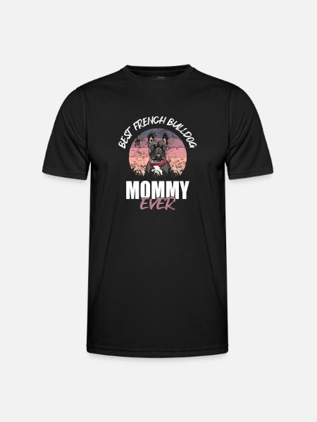 Français Bulldog - T-shirt sport Homme - noir