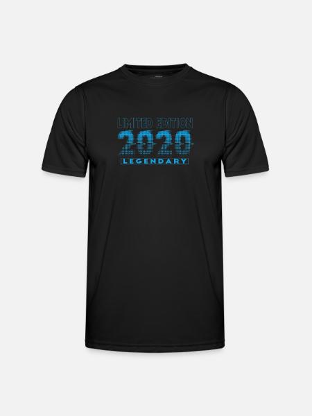 Limited Edition 2020 Graffiti - Männer Funktions-T-Shirt - Schwarz