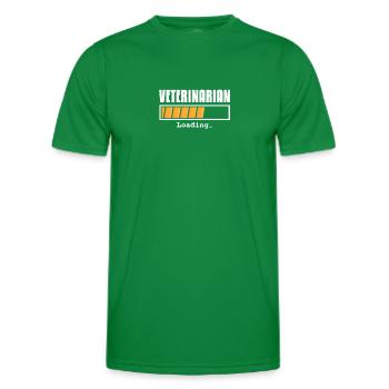 Tierarzt - Männer Funktions-T-Shirt - Kelly Green - Vorne - AI Model Male 178 dark (178cm)