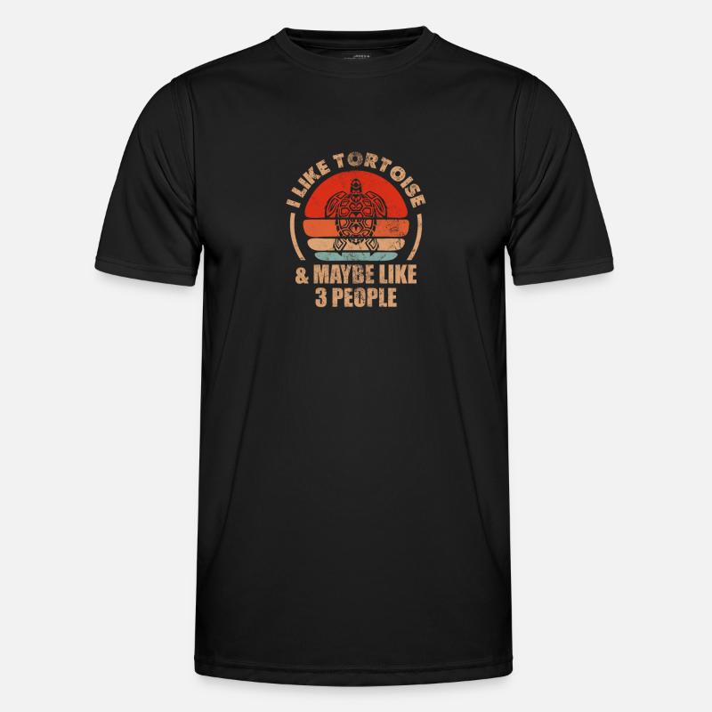 Schildkröte Männer Funktions-T-Shirt