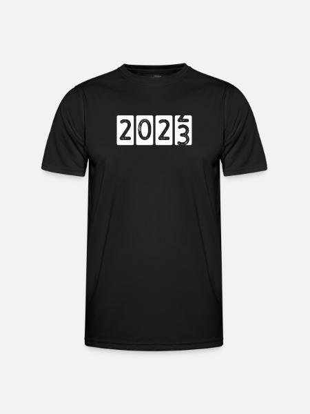 Year 2022 to 2023 - Men's Functional T-Shirt - black
