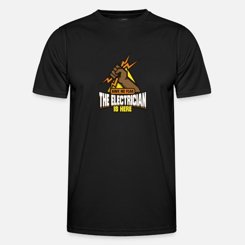 Elektriker Elektroingenieur Lineman Electrical Männer Funktions-T-Shirt
