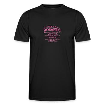 Patin - Männer Funktions-T-Shirt - Schwarz - Vorne - AI Model Male 178 dark (178cm)