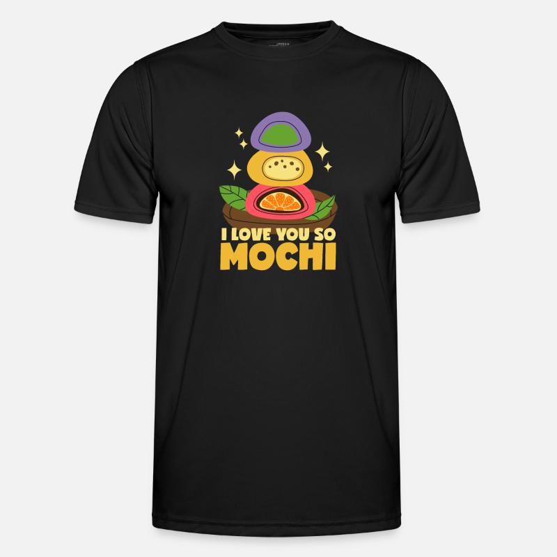 Mochi Liebe Männer Funktions-T-Shirt