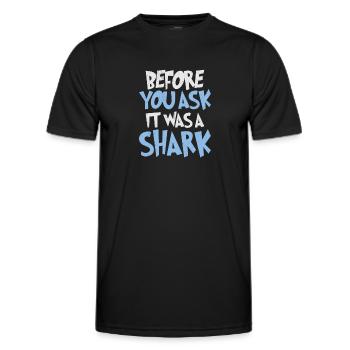 Leg Amputee Assembly Required - Men's Functional T-Shirt - black - Front - AI Model Male 178 dark (178cm)