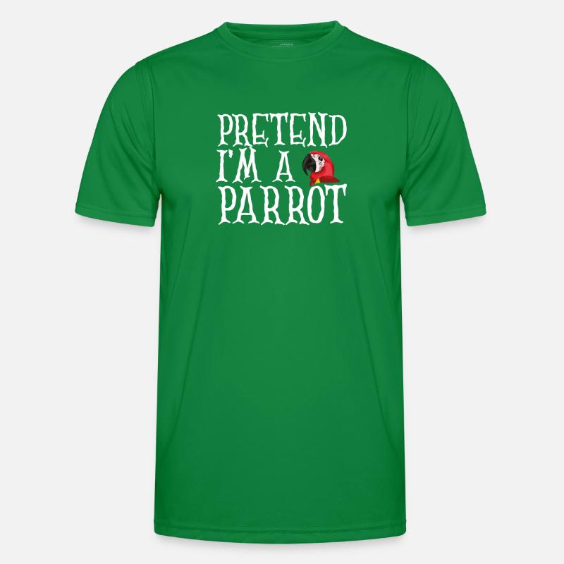 Pretend I'm a parrot Men's Functional T-Shirt