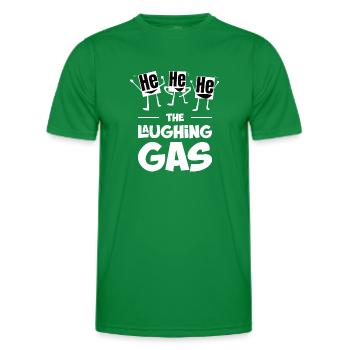 Chemist helium the laughting gas funny chemistry - Männer Funktions-T-Shirt - Kelly Green - Vorne - AI Model Male 178 dark (178cm)