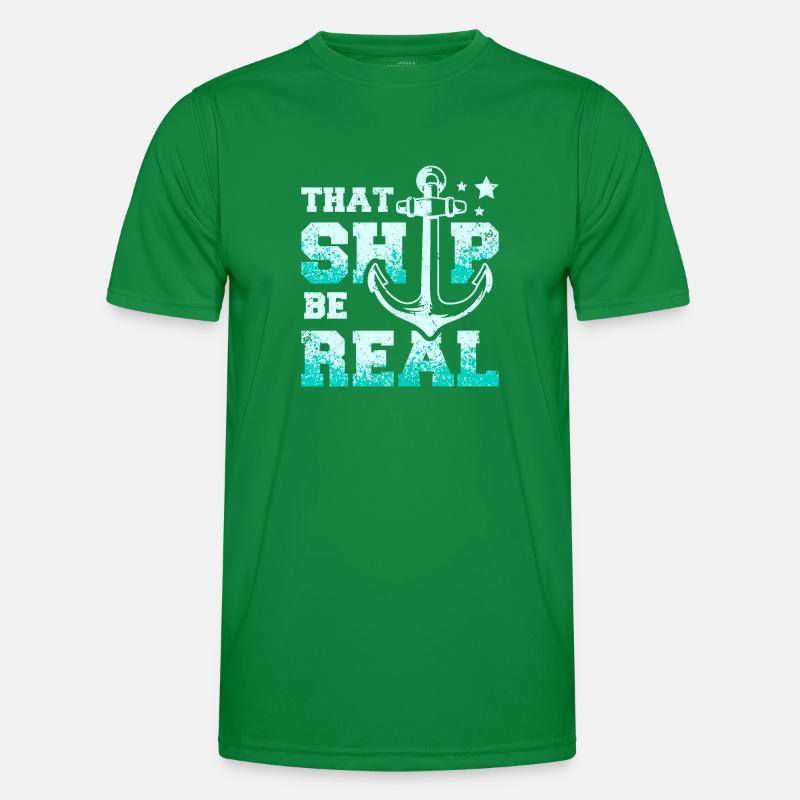 That ship be real Cruising Männer Funktions-T-Shirt