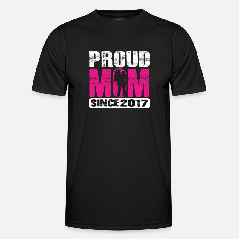 Proud Mom Since 2017 Men's Functional T-Shirt