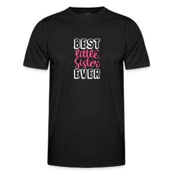 Sister - Men's Functional T-Shirt - black - Front - AI Model Male 178 dark (178cm)