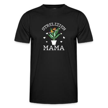 Strelizien Mama Plant Mama Plante d’intérieur Plante Plante - T-shirt sport Homme - noir - Devant - AI Model Male 178 dark (178cm)