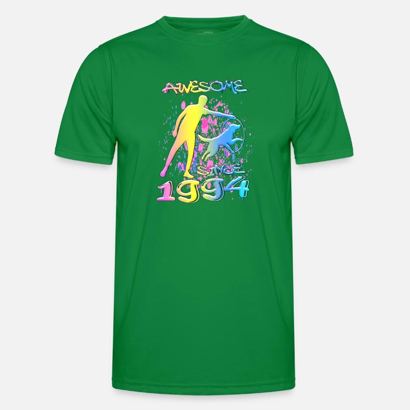 Awesome since 1994. Agility, Hundetraining Männer Funktions-T-Shirt