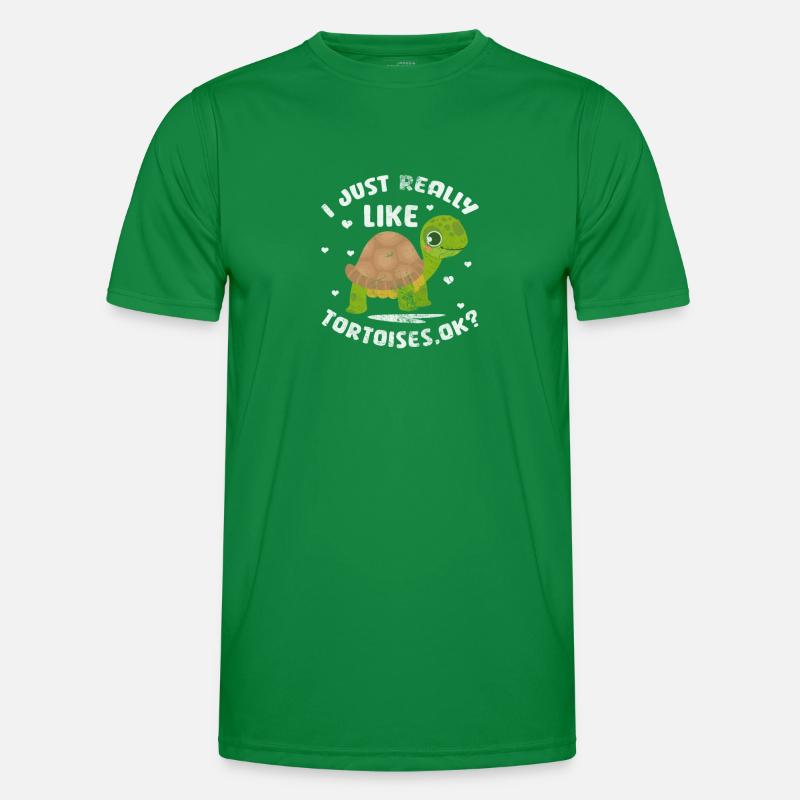 Schildkröte Männer Funktions-T-Shirt