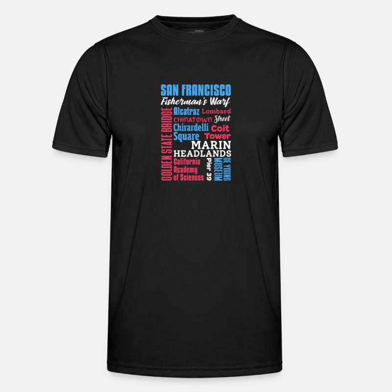 San Francisco T-shirt sport Homme