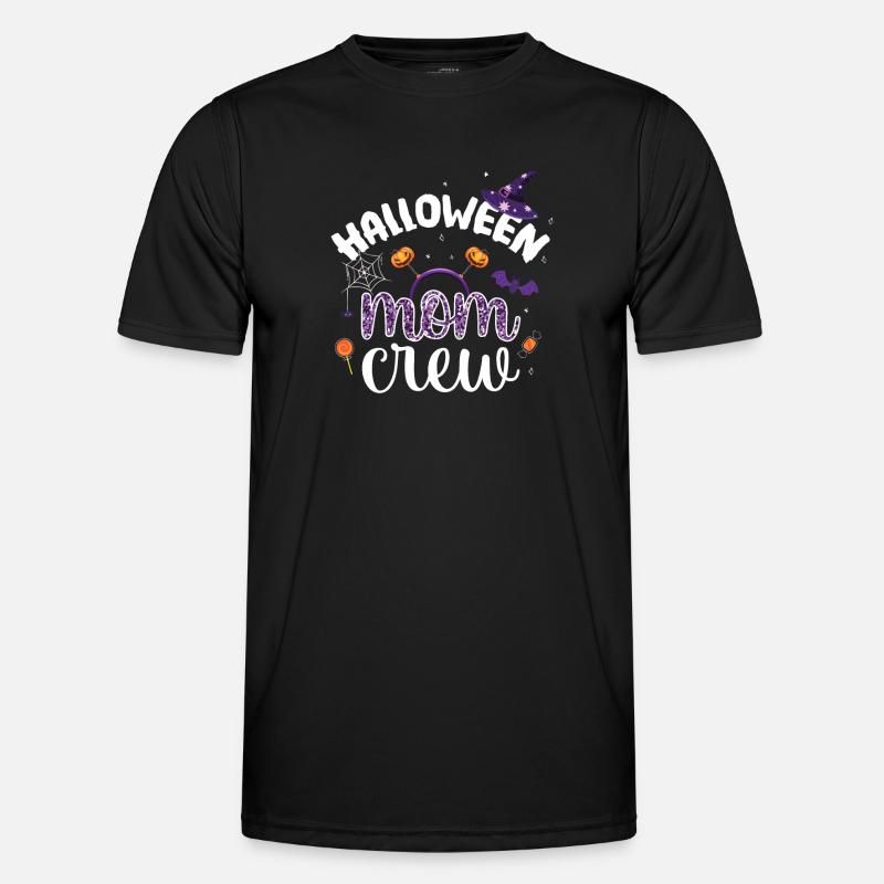 Halloween Mom Crew - Men's Functional T-Shirt - black