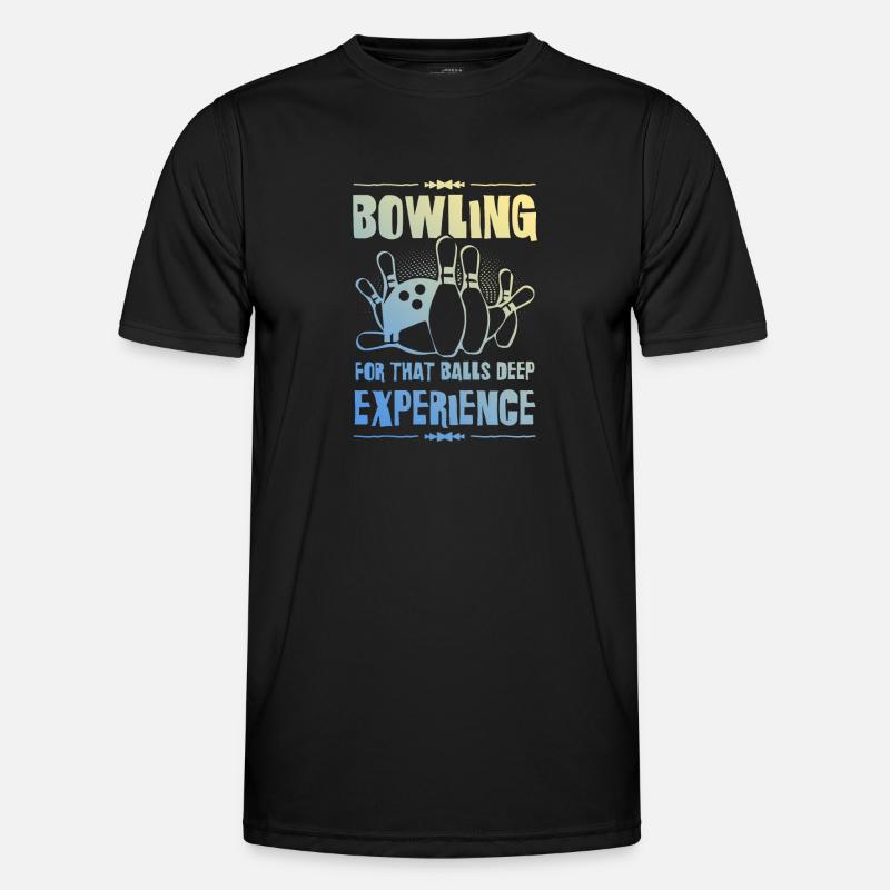 Bowling Experiment Men's Functional T-Shirt