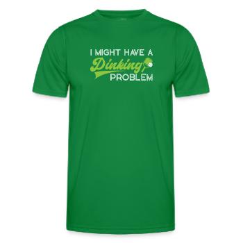 Pickleball Pun I Might Have A - Men's Functional T-Shirt - kelly green - Front - AI Model Male 178 dark (178cm)