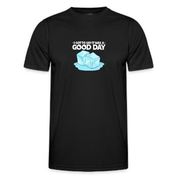 Hip Hop Rap Music Rapper Hiphop Gift - T-shirt sport Homme - noir - Devant - AI Model Male 178 dark (178cm)
