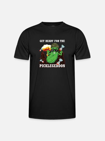 Préparez-vous pour le Picklegeddon - T-shirt sport Homme - noir