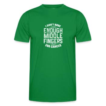 Krebs - Männer Funktions-T-Shirt - Kelly Green - Vorne - AI Model Male 178 dark (178cm)