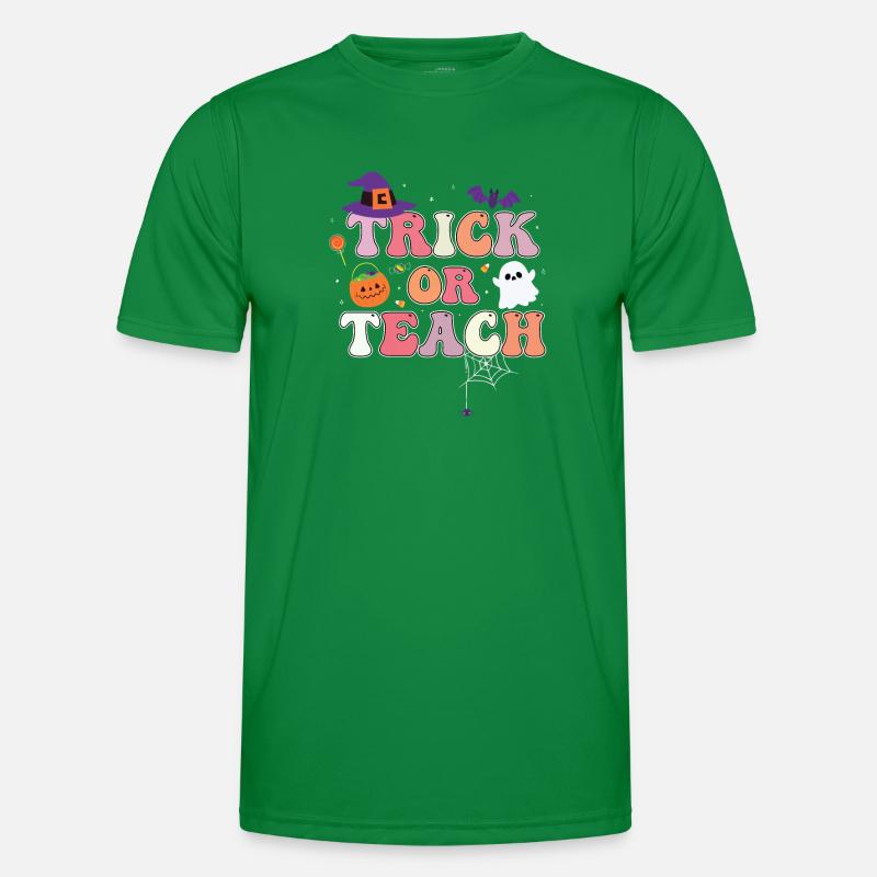 Trick ou Teach T-shirt sport Homme