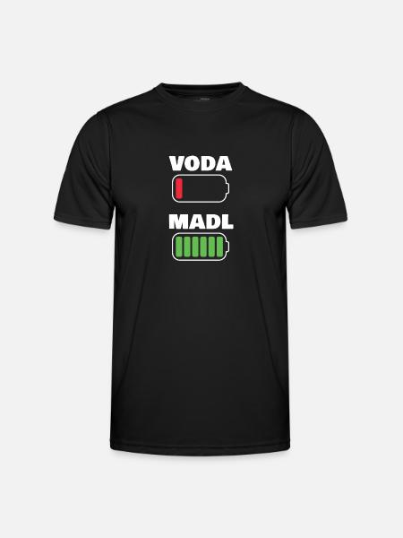 Voda Madl - Men's Functional T-Shirt - black