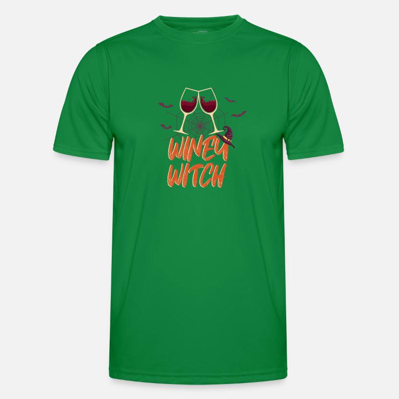 Winey Witch Männer Funktions-T-Shirt
