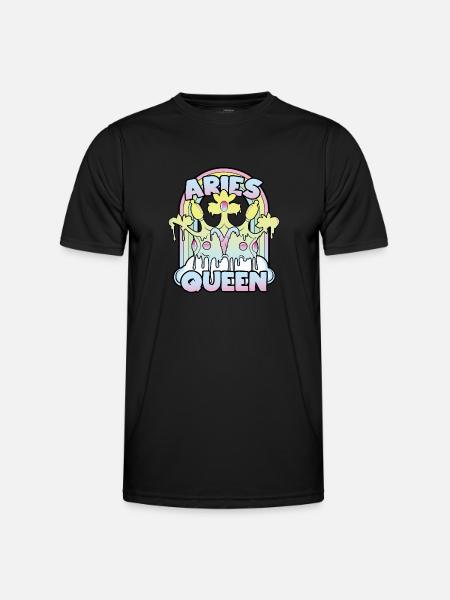 Aries Queen - Men's Functional T-Shirt - black