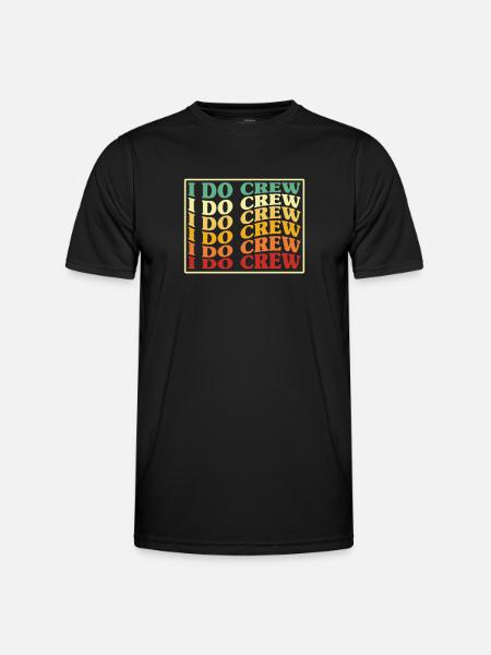 I Do Crew - Men's Functional T-Shirt - black