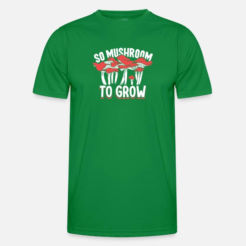 Cueilleur de champignons de Morel Champignon Champignon T-shirt sport Homme