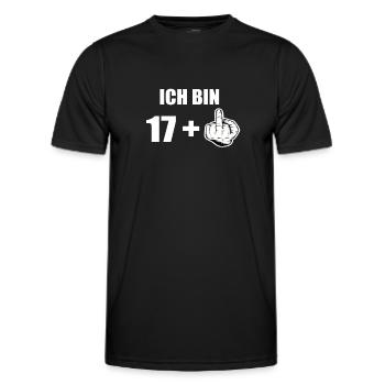 18 Geburtstag - Männer Funktions-T-Shirt - Schwarz - Vorne - AI Model Male 178 dark (178cm)