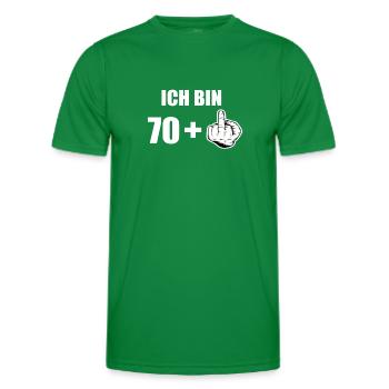 71 Geburtstag - Männer Funktions-T-Shirt - Kelly Green - Vorne - AI Model Male 178 dark (178cm)