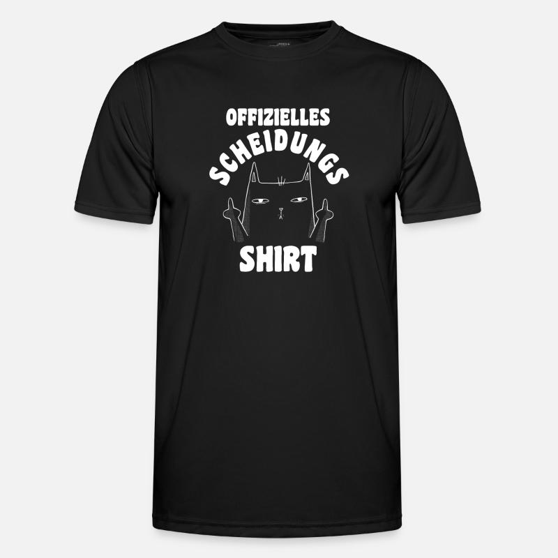 Scheidungsparty Geschieden Scheidung - Männer Funktions-T-Shirt - Schwarz