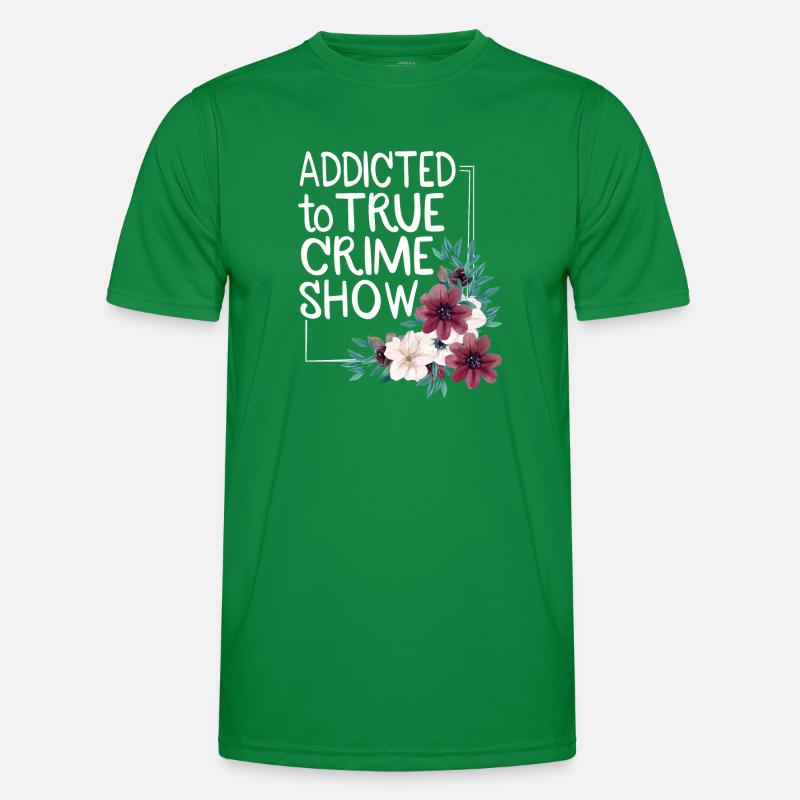 True Crime Obsessed Men's Functional T-Shirt
